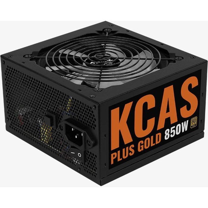 Блок питания Aerocool ATX 850W KCAS PLUS GOLD 850W ARGB 80+ gold 24+2x(4+4) pin APFC 120mm f   10044 - фото 51417908