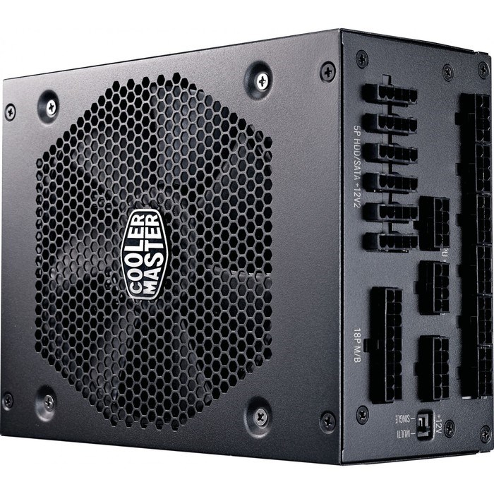 Блок питания Cooler Master ATX 1300W V1300 80+ platinum (24+8+4+4pin) APFC 140mm fan 16xSATA   10044 - фото 51417927