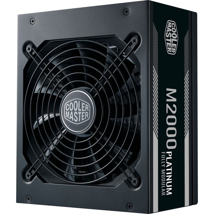 Блок питания Cooler Master ATX 2000W M2000 80+ platinum (24+8+4+4pin) APFC 135mm fan 12xSATA   10044 - фото 51417935