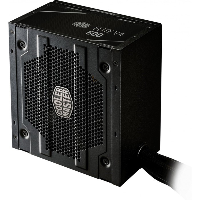 Блок питания Cooler Master ATX 600W Elite V4 80+ (24+4+4pin) APFC 120mm fan 5xSATA RTL - фото 51417944