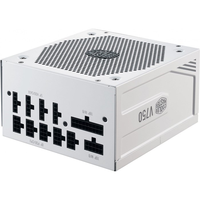 Блок питания Cooler Master ATX 750W V Gold V2 WHITE CASE 80+ gold (24+8+4+4pin) APFC 135mm f   10044 - фото 51417980