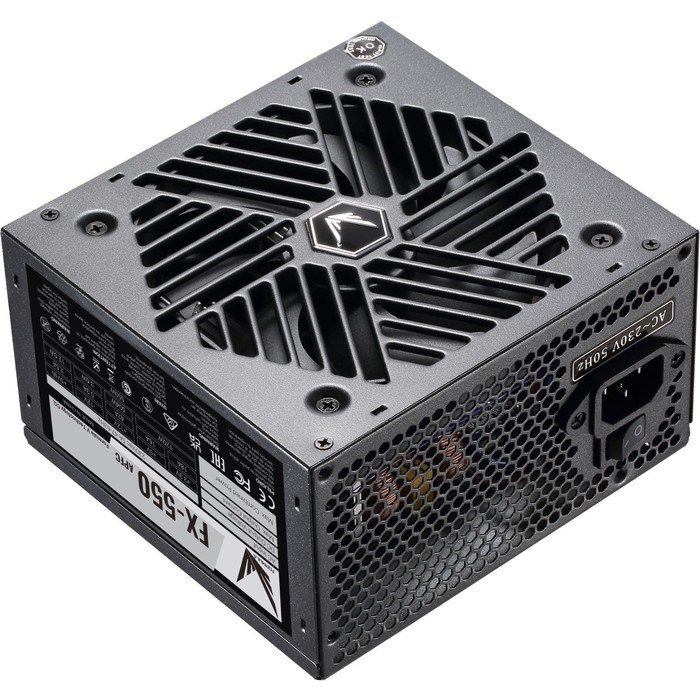 Блок питания Formula ATX 550W FX-550 (24+4+4pin) APFC 120mm fan 4xSATA RTL - фото 51418100