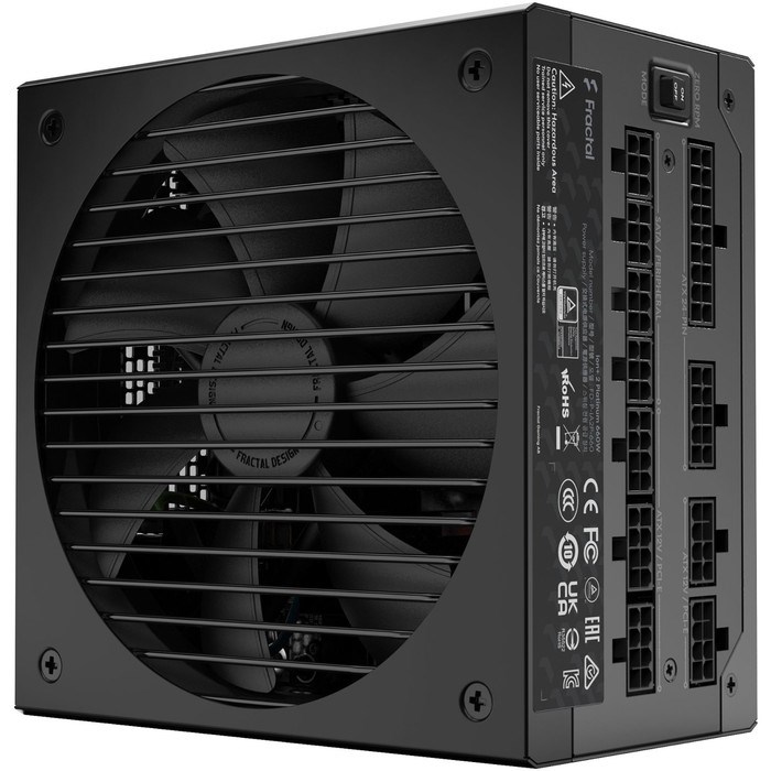 Блок питания Fractal Design ATX 650W ION+2 660 80+ platinum (24+4+4pin) APFC 140mm fan 10xSA   10044 - фото 51418110