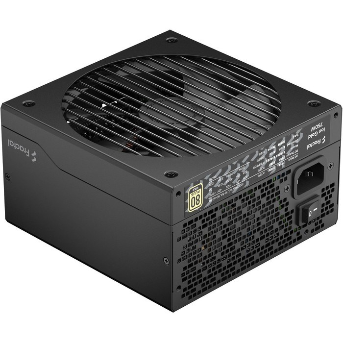 Блок питания Fractal Design ATX 750W ION 750 80+ gold 24+2x(4+4) pin APFC 140mm fan 8xSATA C   10044 - фото 51418119