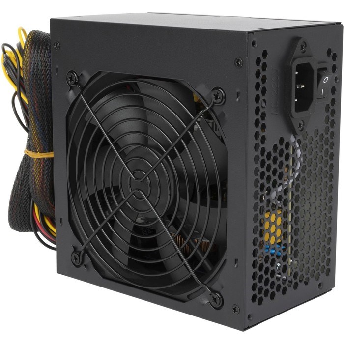 Блок питания Hiper ATX 450W HPC-450 (24+4+4pin) APFC 120mm fan 4xSATA - фото 51418222