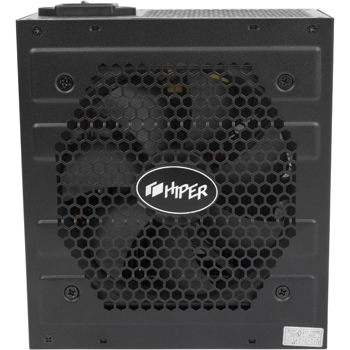 Блок питания Hiper ATX 600W HPB-600FMK2 80+ gold (24+4+4pin) APFC 120mm fan 6xSATA Cab Manag   10044 - фото 51418260