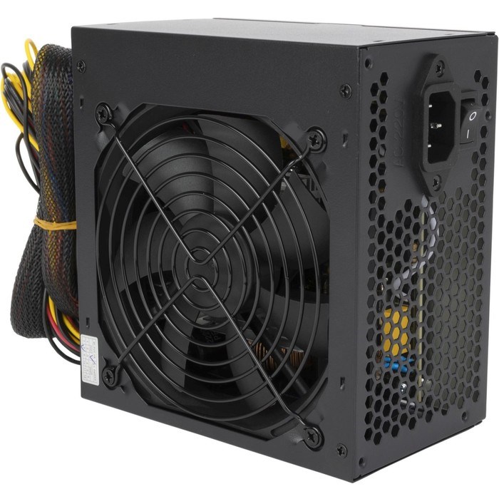 Блок питания Hiper ATX 650W HPC-650 80+ (24+4+4pin) APFC 120mm fan 5xSATA - фото 51418294