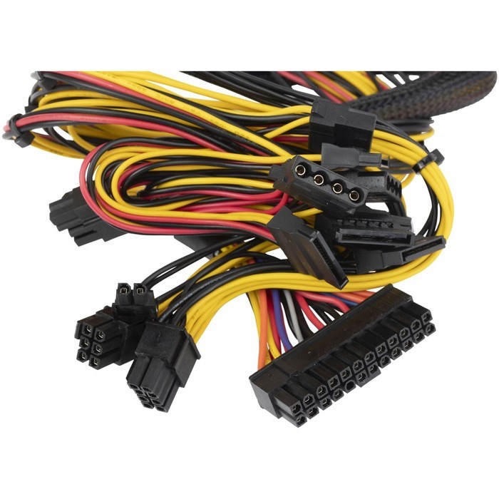 Блок питания Hiper ATX 650W HPC-650 80+ (24+4+4pin) APFC 120mm fan 5xSATA - фото 51418298