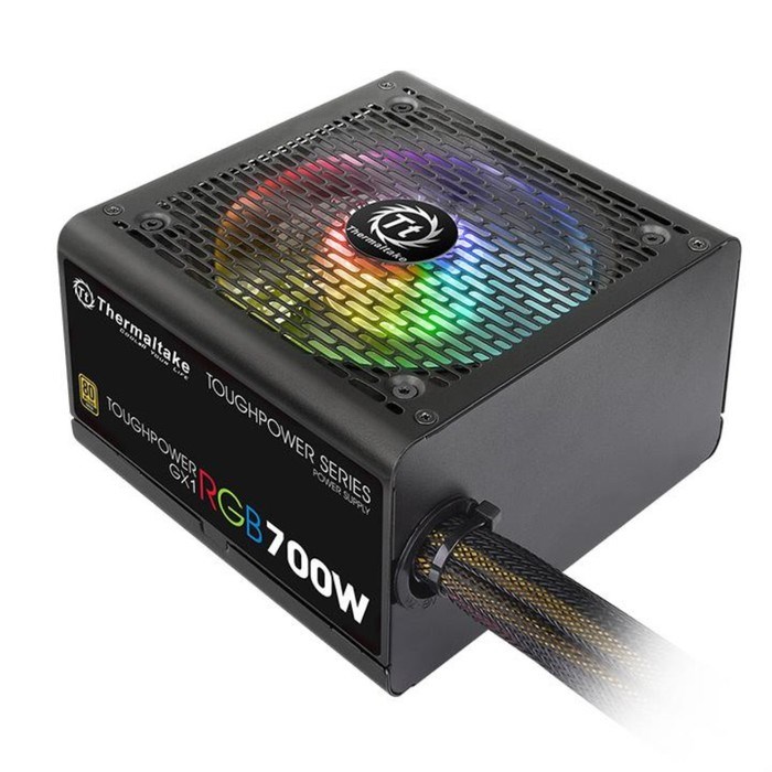 Блок питания Thermaltake ATX 700W Toughpower GX1 RGB 80+ gold (24+4+4pin) APFC 120mm fan col   10044 - фото 51418340