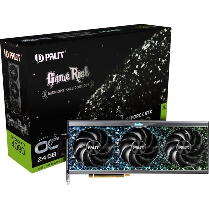 Видеокарта Palit PCI-E 4.0 PA-RTX4090 GAMEROCK OC NVIDIA GeForce RTX 4090 24576Mb 384 GDDR6X   10044 - фото 51418492