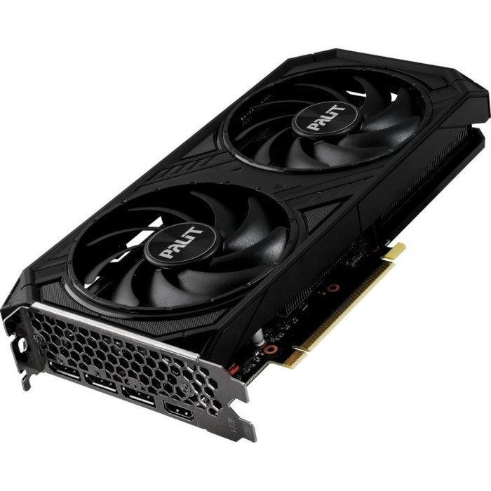 Видеокарта Palit PCI-E 4.0 RTX4060TI DUAL OC NVIDIA GeForce RTX 4060TI 8192Mb 128 GDDR6 2310   10044 - фото 51418501