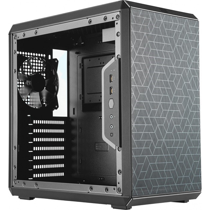 Корпус Cooler Master MasterBox Q500L черный без БП ATX 2x120mm 2x140mm 2xUSB3.0 audio bott P   10044 - фото 51418631