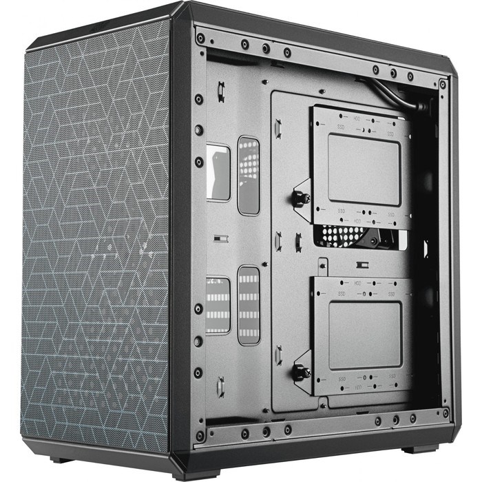 Корпус Cooler Master MasterBox Q500L черный без БП ATX 2x120mm 2x140mm 2xUSB3.0 audio bott P   10044 - фото 51418636