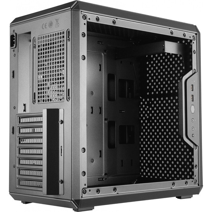 Корпус Cooler Master MasterBox Q500L черный без БП ATX 2x120mm 2x140mm 2xUSB3.0 audio bott P   10044 - фото 51418637