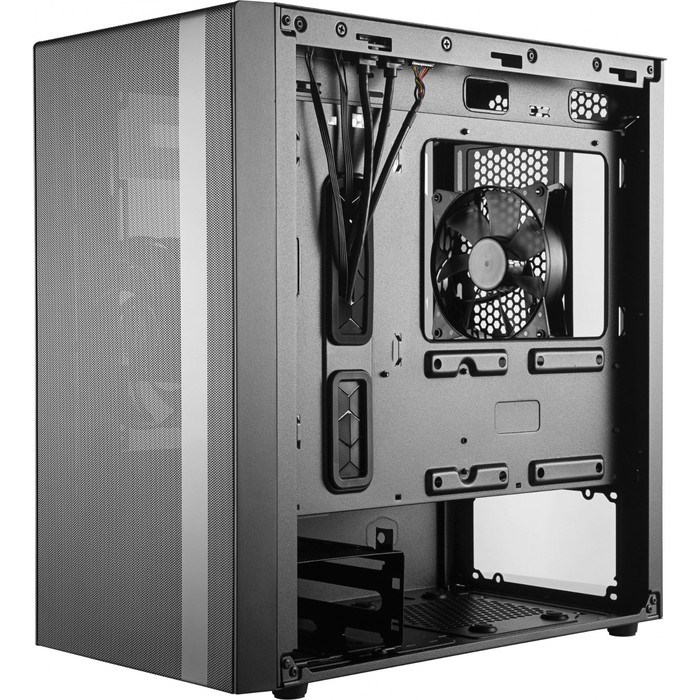 Корпус Cooler Master MasterBox NR400 w/o ODD черный без БП mATX 4x120mm 4x140mm 2xUSB3.0 aud   10044 - фото 51418648