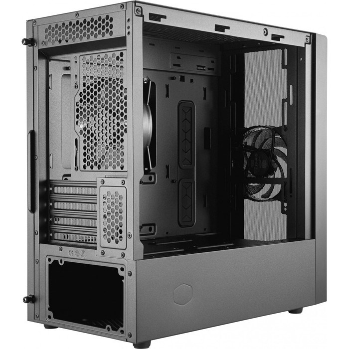 Корпус Cooler Master MasterBox NR400 w/o ODD черный без БП mATX 4x120mm 4x140mm 2xUSB3.0 aud   10044 - фото 51418649