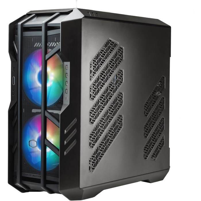 Корпус Cooler Master HAF700 черный без БП E-ATX 5x120mm 4x200mm 4xUSB3.0 audio bott PSU - фото 51418755