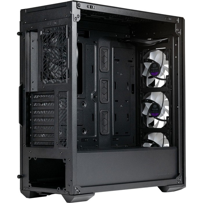 Корпус Cooler Master MasterBox 520 Mesh черный без БП ATX 3x120mm 1xUSB3.0 audio bott PSU - фото 51418762