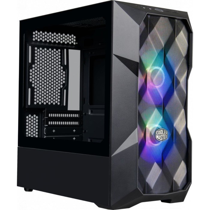 Корпус Cooler Master MasterBox TD300 Mesh черный без БП mATX 4x120mm 4x140mm 2xUSB3.0 audio   100446 - фото 51418801