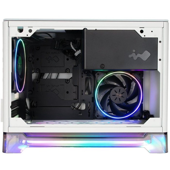 Корпус Inwin CF08A (A1PLUS) белый 650W miniITX 4x120mm 2xUSB3.0 audio - фото 51418849