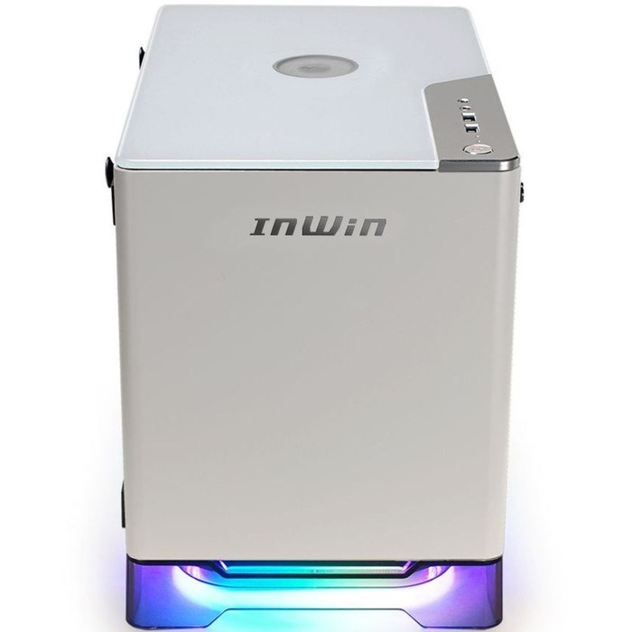 Корпус Inwin CF08A (A1PLUS) белый 650W miniITX 4x120mm 2xUSB3.0 audio - фото 51418852