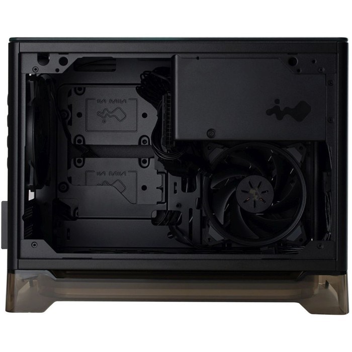 Корпус Inwin CF08A (A1PLUS) черный 650W miniITX 4x120mm 2xUSB3.0 audio - фото 51418868