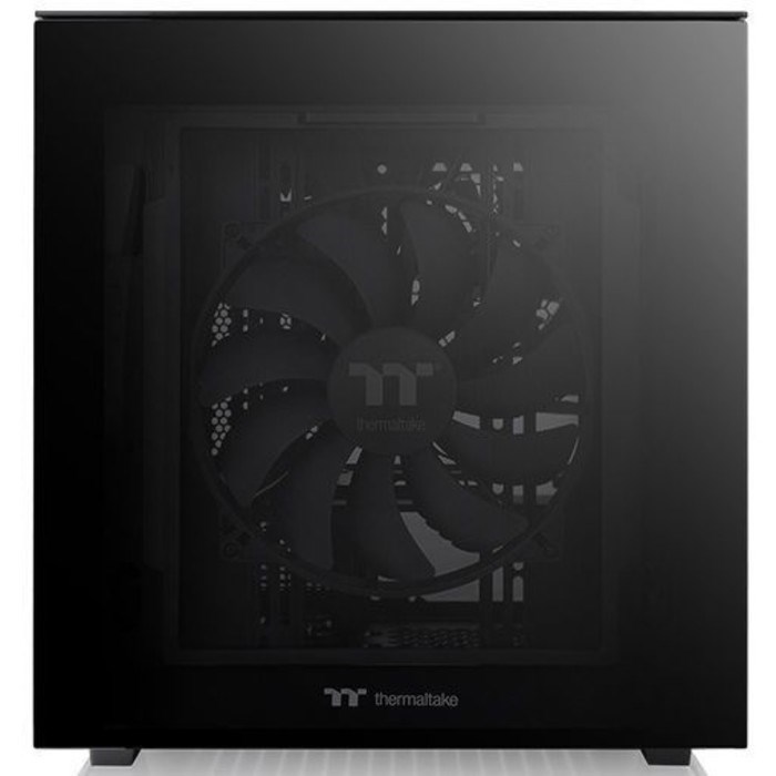 Корпус Thermaltake Divider 200 TG черный без БП mATX 6x120mm 3x140mm 2xUSB3.0 1xUSB3.1 audio   10044 - фото 51418895