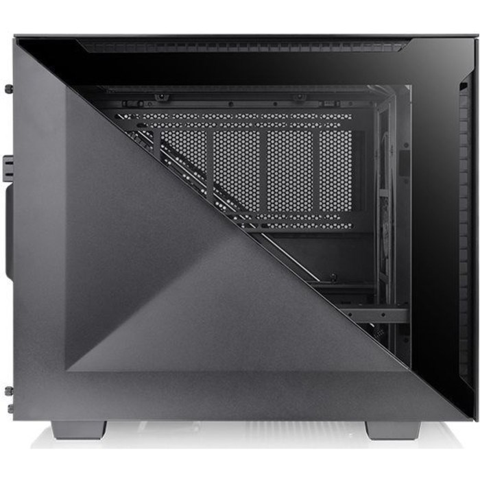 Корпус Thermaltake Divider 200 TG черный без БП mATX 6x120mm 3x140mm 2xUSB3.0 1xUSB3.1 audio   10044 - фото 51418896