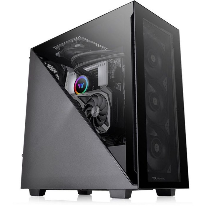 Корпус Thermaltake Divider 300 TG черный без БП ATX 6x120mm 3x140mm 2xUSB3.0 audio bott PSU   100447 - фото 51418900