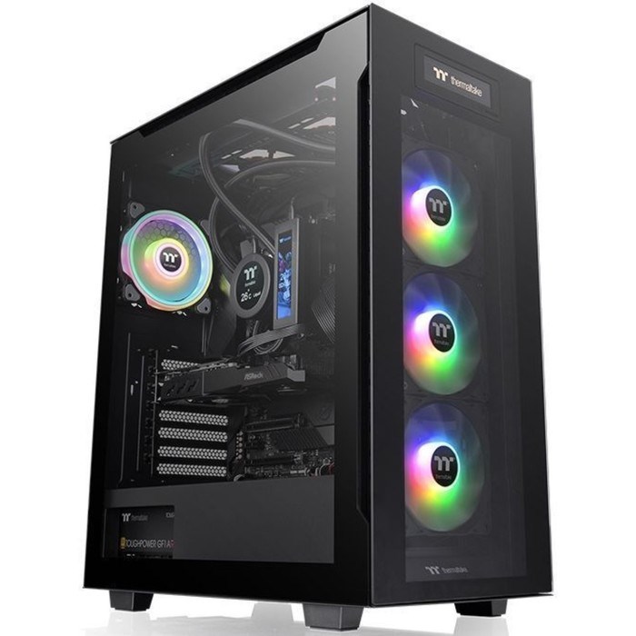 Корпус Thermaltake Divider 550 TG Ultra черный без БП ATX 4x120mm 4x140mm 2xUSB3.0 audio bot   10044 - фото 51418912