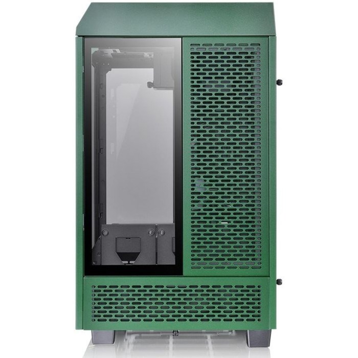 Корпус Thermaltake The Tower 100 Racing Green зеленый без БП miniITX 1x120mm 3x140mm 2xUSB3.   10044 - фото 51418928