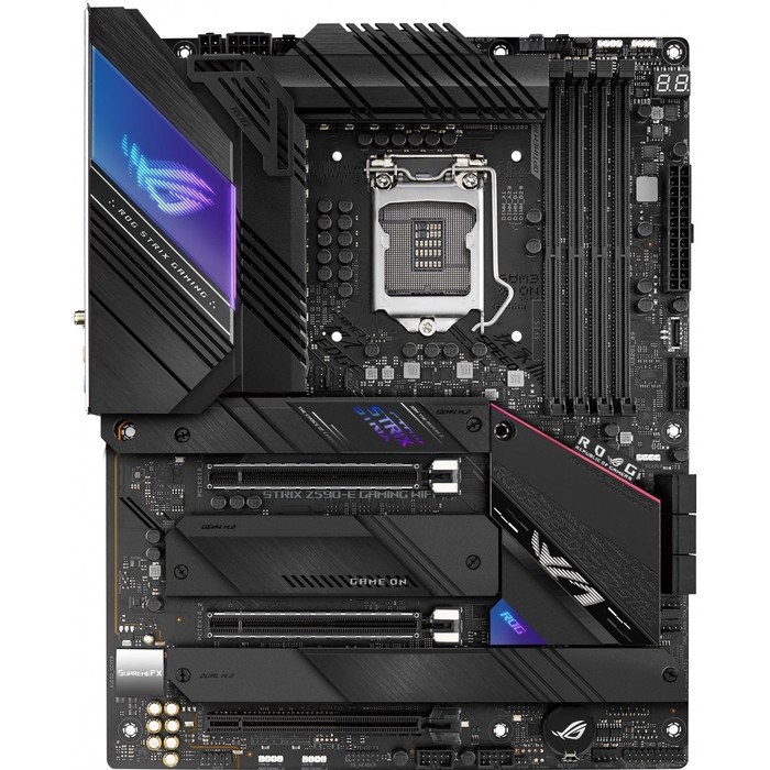 Материнская плата Asus ROG STRIX Z590-E GAMING WIFI Soc-1200 Intel Z590 4xDDR4 ATX AC`97 8ch   10044 - фото 51418973