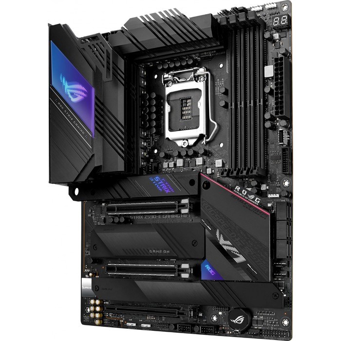 Материнская плата Asus ROG STRIX Z590-E GAMING WIFI Soc-1200 Intel Z590 4xDDR4 ATX AC`97 8ch   10044 - фото 51418975