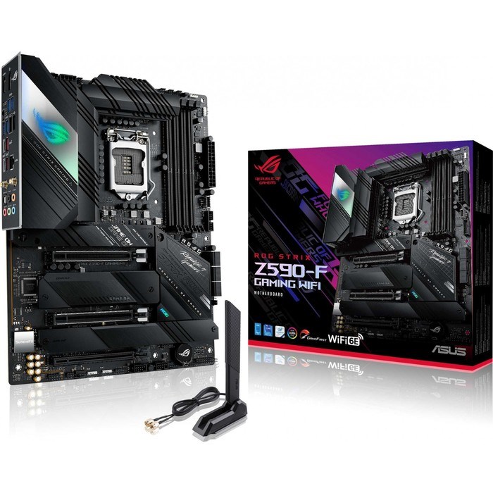 Материнская плата Asus ROG STRIX Z590-F GAMING WIFI Soc-1200 Intel Z590 4xDDR4 ATX AC`97 8ch   10044 - фото 51418991