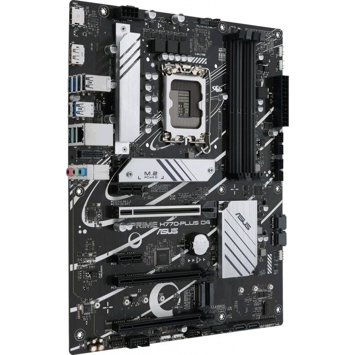 Материнская плата Asus PRIME H770-PLUS D4 Soc-1700 Intel H770 4xDDR4 ATX AC`97 8ch(7.1) 2.5G   10044 - фото 51419014