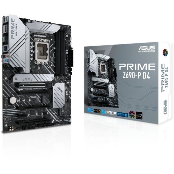 Материнская плата Asus PRIME Z690-P D4 Soc-1700 Intel Z690 4xDDR4 ATX AC`97 8ch(7.1) 2.5Gg R   10044 - фото 51419033