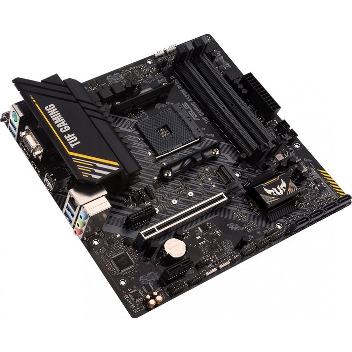 Материнская плата Asus TUF GAMING A520M-PLUS II Soc-AM4 AMD A520 4xDDR4 mATX AC`97 8ch(7.1)   100448 - фото 51419185