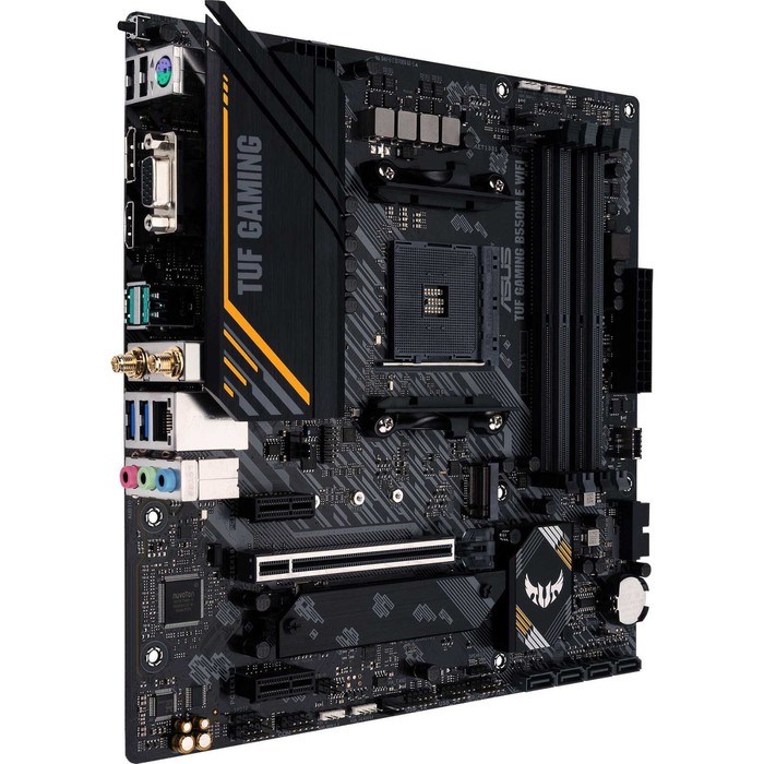 Материнская плата Asus TUF GAMING B550M-E WIFI Soc-AM4 AMD B550 4xDDR4 mATX AC`97 8ch(7.1) G   10044 - фото 51419198