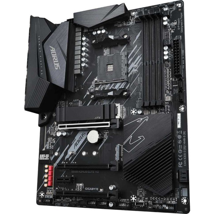 Материнская плата Gigabyte B550 AORUS ELITE V2 Soc-AM4 AMD B550 4xDDR4 ATX AC`97 8ch(7.1) 2.   10044 - фото 51419214