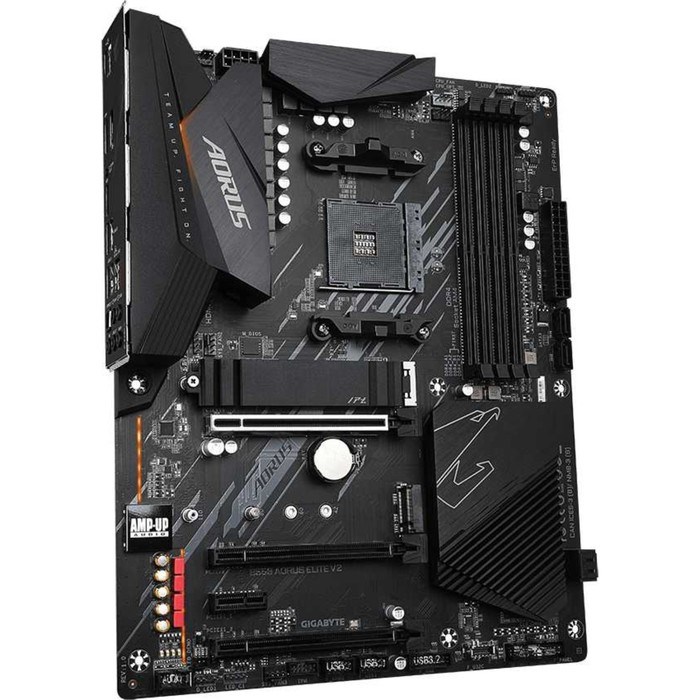 Материнская плата Gigabyte B550 AORUS ELITE V2 Soc-AM4 AMD B550 4xDDR4 ATX AC`97 8ch(7.1) 2.   10044 - фото 51419215