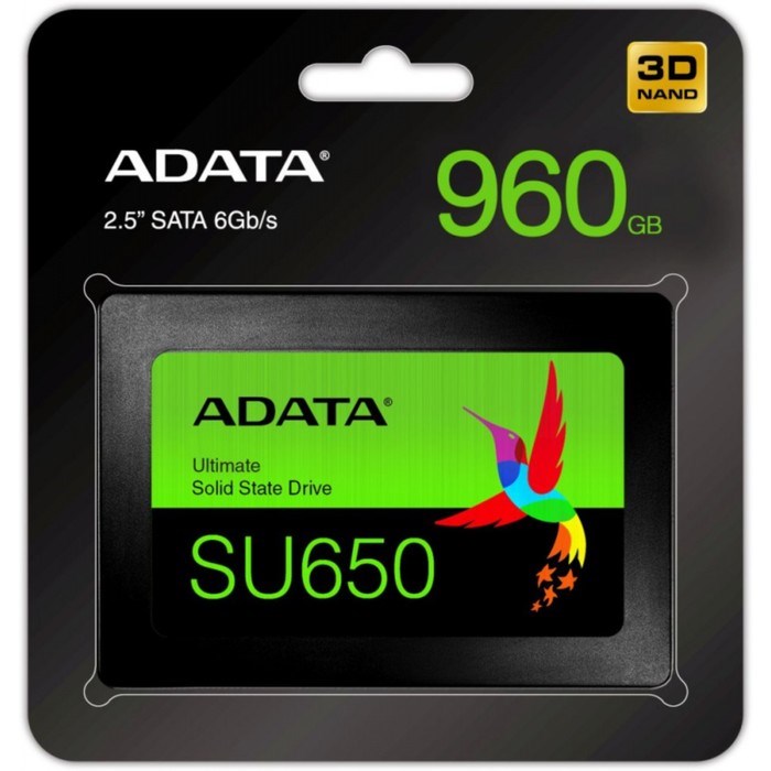 Накопитель SSD A-Data SATA III 960GB ASU650SS-960GT-R Ultimate SU650 2.5" - фото 51419254