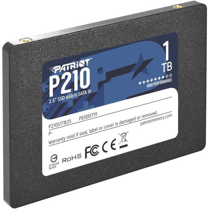 Накопитель SSD Patriot SATA III 1TB P210S1TB25 P210 2.5" - фото 51419269