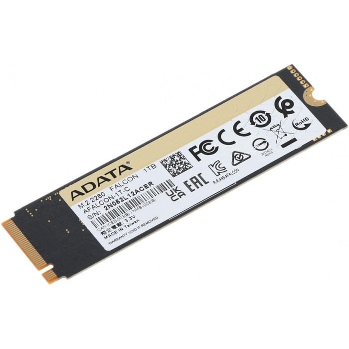 Накопитель SSD A-Data PCI-E 3.0 x4 1TB AFALCON-1T-C Falcon M.2 2280 - фото 51419287