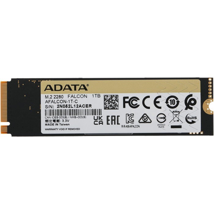 Накопитель SSD A-Data PCI-E 3.0 x4 1TB AFALCON-1T-C Falcon M.2 2280 - фото 51419288