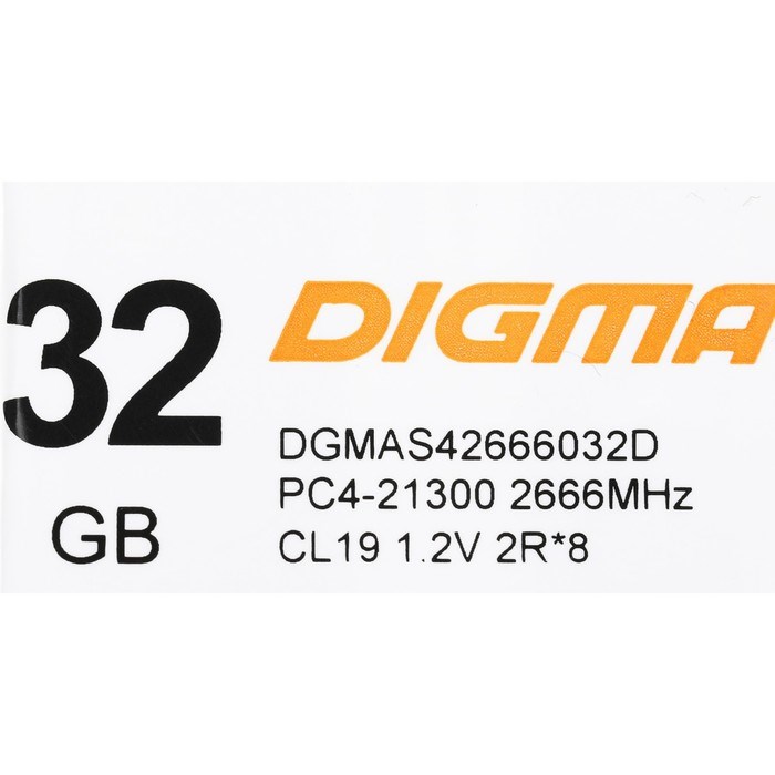 Память DDR4 32GB 2666MHz Digma DGMAS42666032D RTL PC4-21300 CL19 SO-DIMM 260-pin 1.2В dual r   10044 - фото 51419395