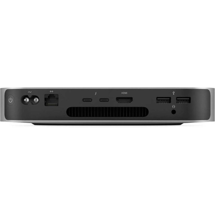 ПК Apple Mac mini A2686 slim M2 8 core 8Gb SSD256Gb 10 core GPU macOS GbitEth WiFi BT серебр   10045 - фото 51419834