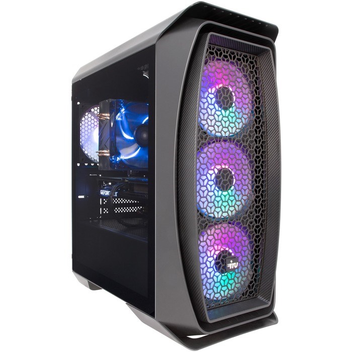 ПК IRU Game 510 MT i5 11600K (3.9) 16Gb SSD1Tb RTX3060Ti 8Gb Free DOS GbitEth 750W черный (1   10045 - фото 51419981