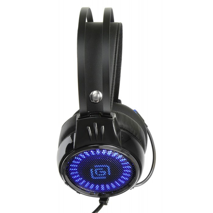 Наушники с микрофоном Оклик HS-L700G INFINITY черный 2.2м мониторные оголовье (1102308) - фото 51422148