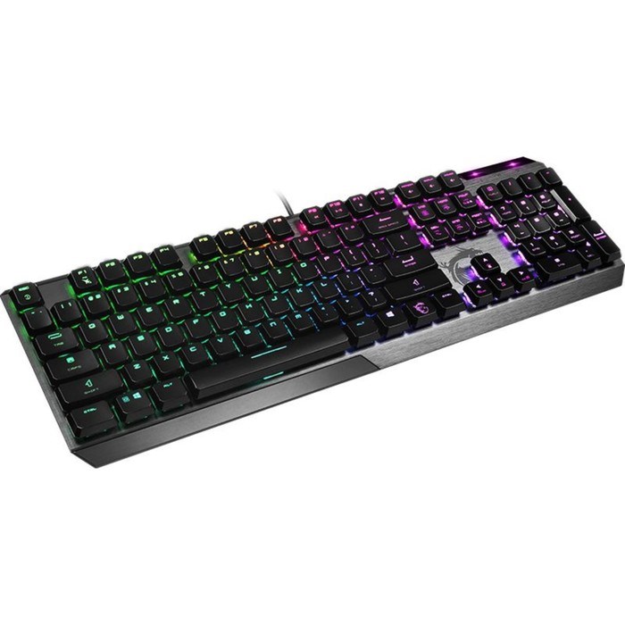 Клавиатура MSI Vigor GK50 Low Profile RU механическая черный USB Multimedia for gamer LED - фото 51422326