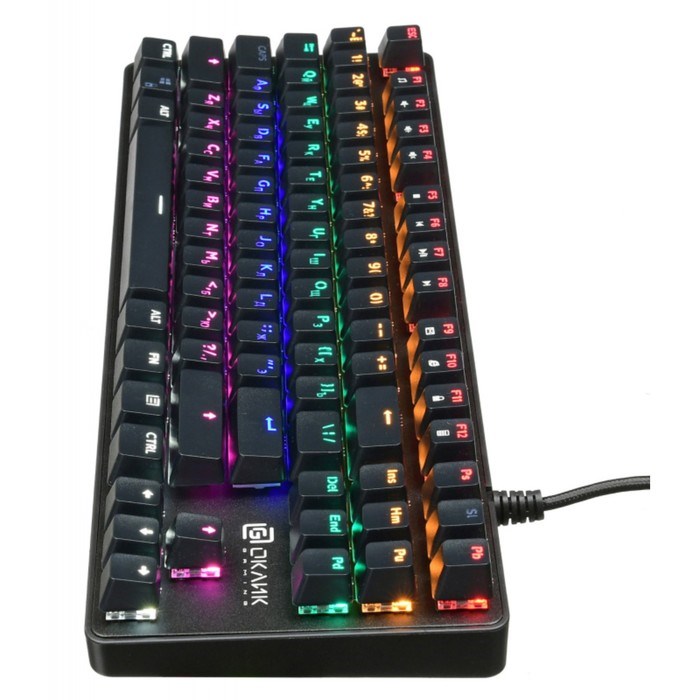 Клавиатура Оклик 969G SHOTGUN механическая черный USB Multimedia for gamer LED - фото 51422332